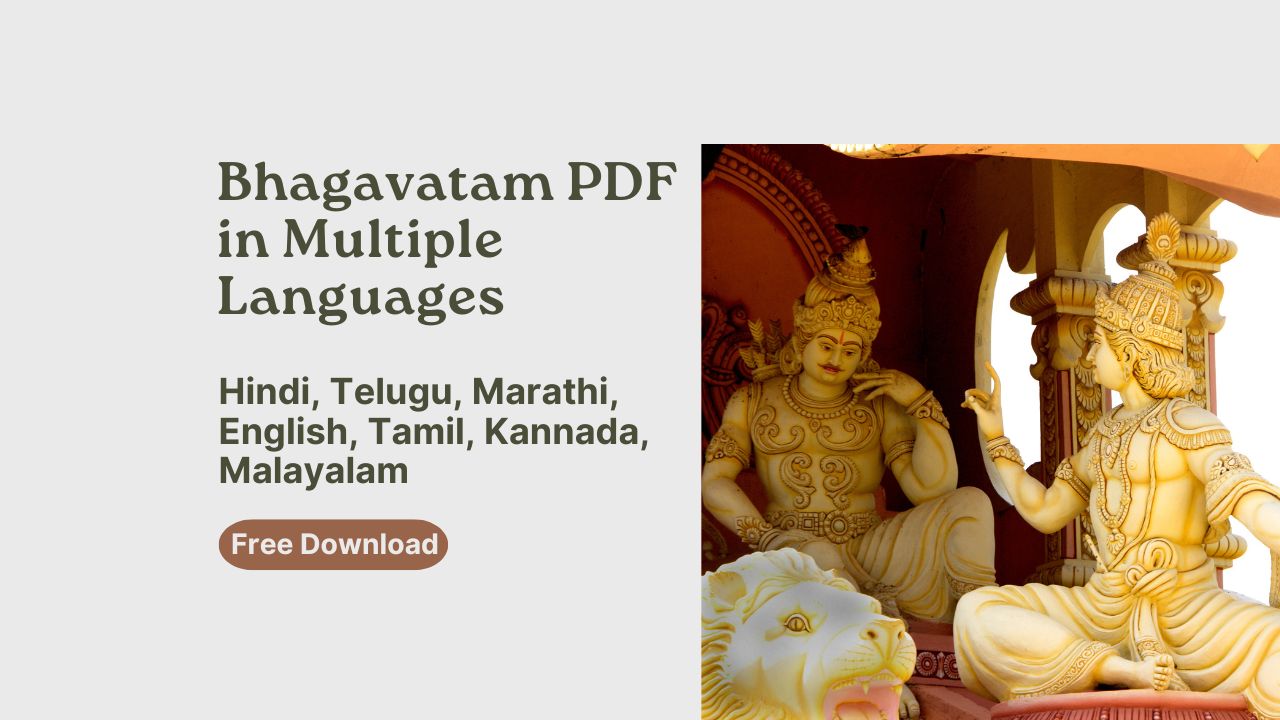 Bhagavatam PDF in Multiple Languages