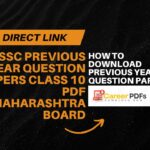 [6yr] SSC Previous Year Question Papers Class 10 PDF Maharashtra Board English Medium